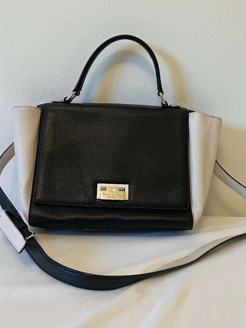 Kate Spade Magnolia Park Laurel Crossbody B&W